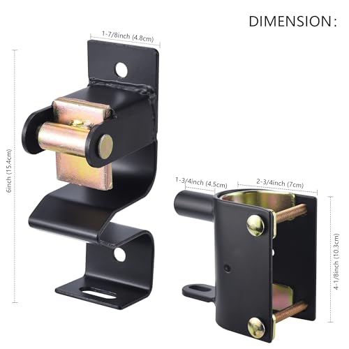 Heavy Duty One Way Farm Gate Latch, Lockable Fence Gate Latch
