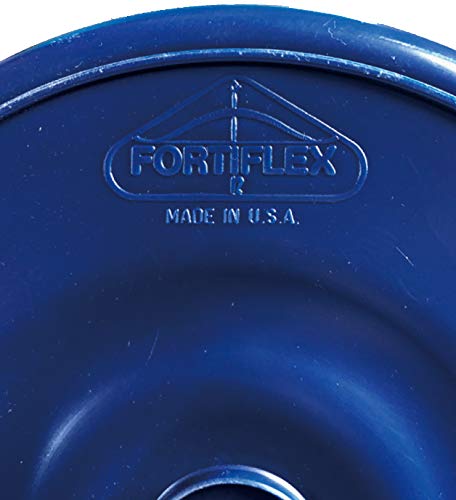 Fortiflex Mini Feed Pan for Dogs and Horses, 5-Quart, Red