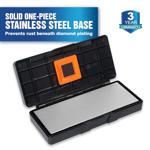 SHARPAL 156N Double-sided Diamond Sharpening Stone, 6 in. x 2.5 in. - size: 6 in. x 2.5 in. / 325&1200 Grit
