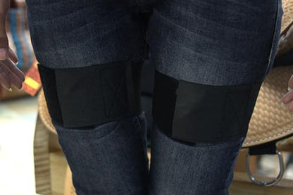 HILASON Western Anti Slip Grip Horse Saddle Seat Cover Black - size: Small