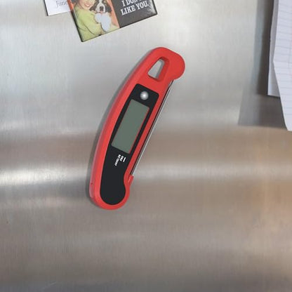 Lavatools Javelin® PRO Classic Ultra-Fast 2-Second Professional Digital Instant Read Meat Thermometer for Grill and Cooking, Auto-Rotating Backlit Display, IP65 Water Resistant NSF Certified–Tangerine - color: Tangerine