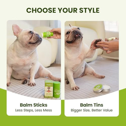PawSono Lick-Safe Dog Paw & Nose Balm with Coconut Oil - size: 2.1 oz ( pack of 1)