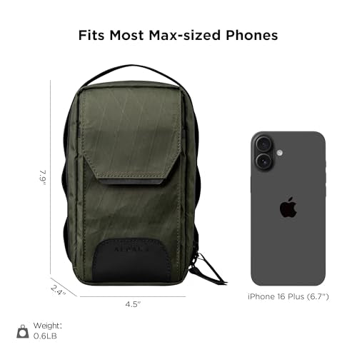 ALPAKA Modular Sling V2 Mini Sling Bag for Phone - color: Dark Green