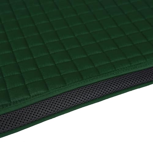WeatherBeeta Prime Air-Tec Dressage Saddle Pad - color: Forest Green, size: Large