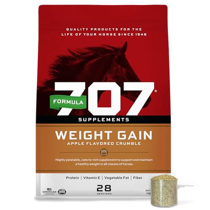 Weight Gain Crumble for Horses, 7 lb – Calorie-Rich Support