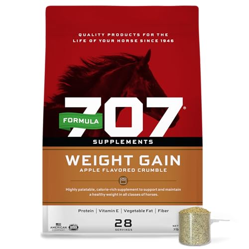Weight Gain Crumble for Horses, 7 lb – Calorie-Rich Support
