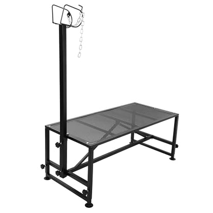 Kojem Milking Stand 51x23 Inches, Livestock Trimming Stand for Goats,