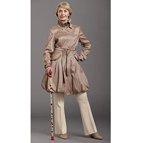 Switch Sticks Folding Walking Cane For Women & Men - color: Poppies