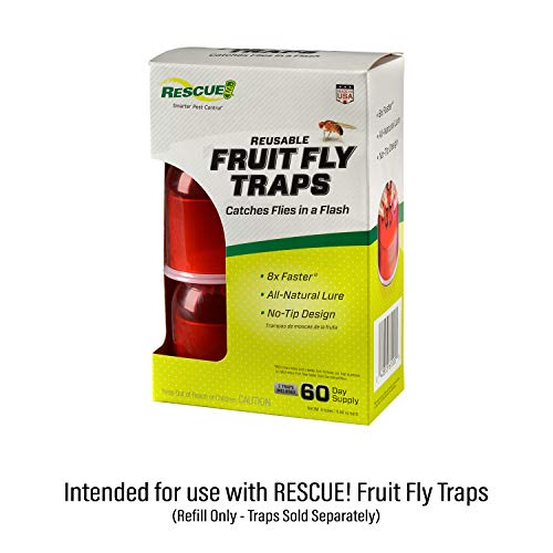 RESCUE! Fruit Fly Trap Bait Refill - 30 Day Supply