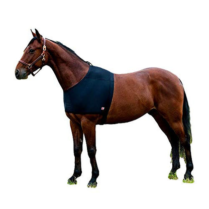 Horze ComForce Blanket Shoulder Guard - Black - M - size: M