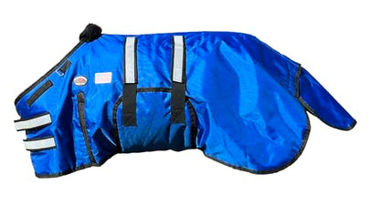 48-54(XLarge) 1680D Miniature Weanling Donkey Pony Horse Foal Winter Blanket 519TS01RB - color: Royal Blue, size: 48-54 Inches (Xlarge)
