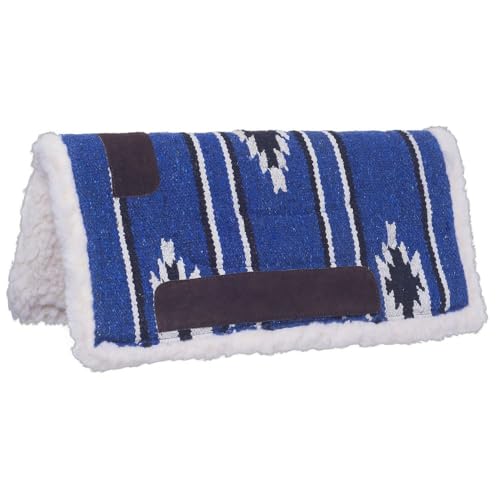 Tough 1 Miniature Sierra Saddle Pad - color: Southwestern Royal/Black/Cream