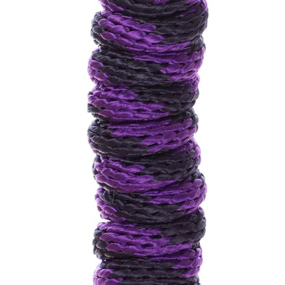 Equinavia Stella 8' Lead Rope with Snap Buckle - Purple/Navy - One Size - color: Purple/Navy