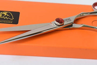 Professional Hair Scissors/Shears 5.5" For Hair Cutting Convex Edge Blade Japanese Process Shears 440C Stainless Steel - style: 5.5 Inch (Pack of 1)