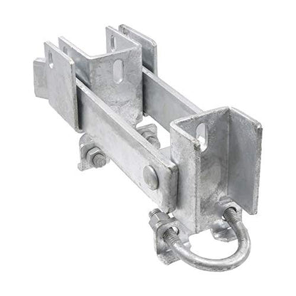 Chain Link Fence Commercial Double Gate Latch 1-5/8" or 2" Frame | Strong Arm Double Gate Latch for Swing Gates
