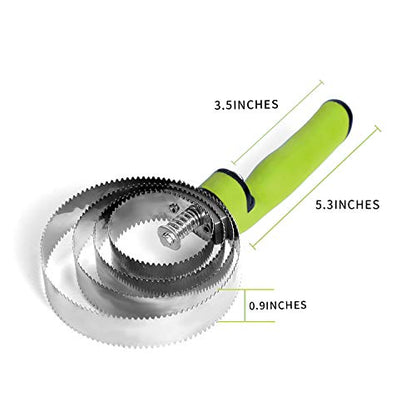 BOTH WINNERS Reversible Stainless Steel Curry Comb with Soft Touch Grip (Neon Green) - color: neon green