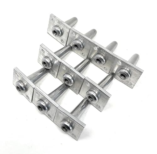 Pack of 10 pcs, One Way Anchor Vise for 12~13GA Wire (0.102"~0.114") - size: 0.102 - 0.114 inch