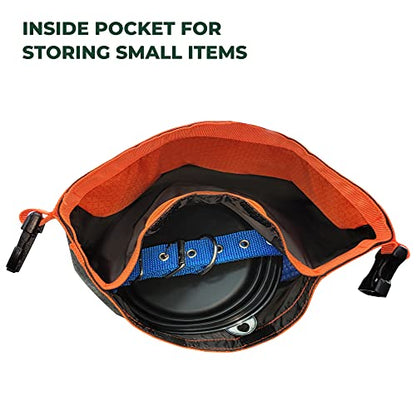 FXW Dog Food Travel Bag, Large Capacity for Travel Kibble Storage, 21 Cups - size: 5L