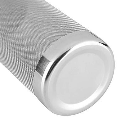 Stainless Steel Mesh Beer Filter, 300 Micron Mesh Homebrew Hops Beer Tea Kettle Brew Filter, Reusable Fine Hop Filter Strainer for Nut Milk Cold Brew Wine Coffee Grain