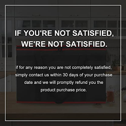 Bodaon Insulated Food Delivery Bag, XX-Large Reusable Grocery Shopping Bags, Picnic Cooler Bag Zipper/Zippered Top Cold, Black with Red Edge, 1-Pack | Reusable Grocery Shopping Bags, Picnic Cooler Bag, Zipper/Zippered Top Cold, Commercial Catering Pizza C