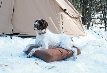 WHITEDUCK Dog Bed Cover (Tan) 35" Lx20 Wx4.3 th (M) - color: Tan - Only Cover, size: Medium