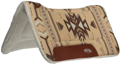 Weaver EquineSaddle Pad - color: SANTA FE-BEIGE/BROWN