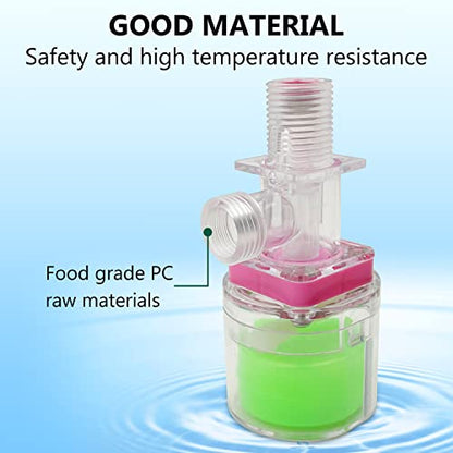 Transparency Water Float Valve, Water Level Control Water Tank Traditional Float Valve Upgrade (3/4“ UP) - size: 3/4“ UP