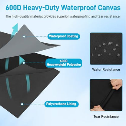 Oversize Bimini Top Storage Boot Cover, Bimini Top Cover Boot