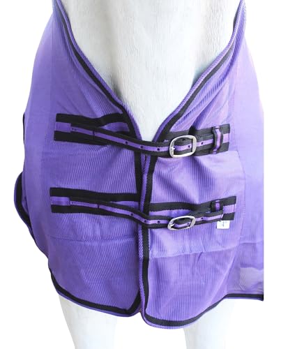 76" Horse Mesh Light Weight Sheet Summer Spring Airflow 73410 - color: Purple, size: 76 inches