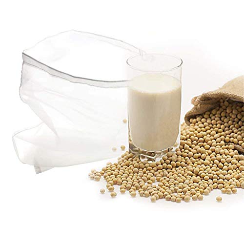 Premium Fine Mesh Food Grade Nut Milk Bag for Almond Milk/Soy Milk - Fine Mesh Nylon Cheesecloth & Cold Brew Coffee Filter, 9" x 12" (1, 300 Mesh)