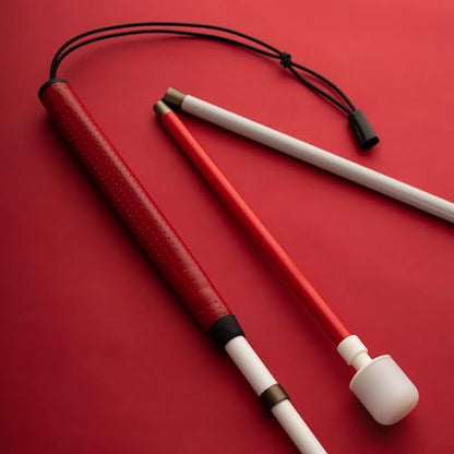 NO-JAB® Ambutech Cane, Ambutech's Best Graphite Shaft with a Rolling Marshmallow Tip, “No More Sharp Jabs to Your Body”. Quality Makes a World of Difference. (Patent 10,898,406 B2) - size: 60-Inch