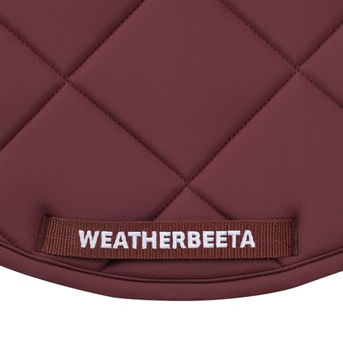 WeatherBeeta Soft Shell Pro 3D Air-Tec All Purpose Saddle Pad - color: Burgundy