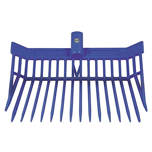 Dura-Tech Platinum Manure Fork Head | Designed by Horsemen | High Impact, Chemical Free Plastic | Cold Weather Resistant | Indestructible | Made in USA