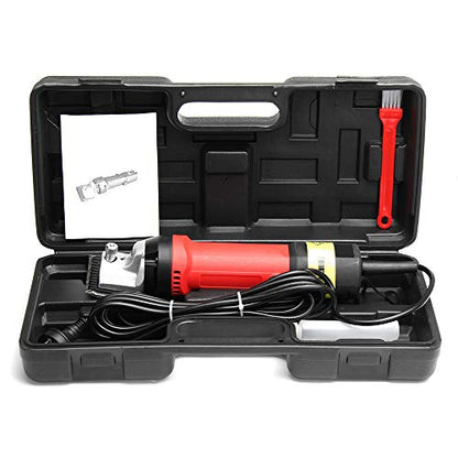 350W Electric Horse Hair Shearing Grooming Machine Animal Fur Shears Clippers Wool Cutter Professional Sheep Clipper for Goats Sheep Dog Cattle Farm Livestock Pet and Heavy Duty Animals Hair Grooming - color: 350w 6 Gear