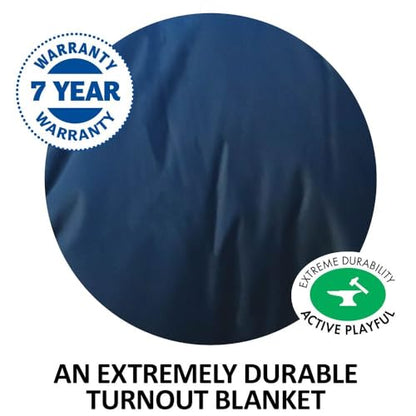 Challenger II VTEK Adjusta-Fit Bellyband Horse Blanket | Wither Relief | Waterproof Horse Blanket | Winter Protection | Winter Horse Blanket - size: 74, style: Medium Weight (220 gm)