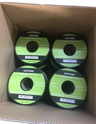 Electric 2.5mm 82ft Fence Double Insulated Wire Underground - size: 25meters/82ft, style: 2.5mm