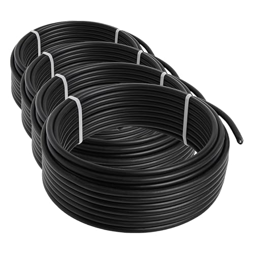Zareba Insulated Cable for Electric Fences - 50 ft x 12.5 Gauge Cable - Rated_for 20,000 Volts -Electric Fencing Wire for Underground or Fence Posts-UGC50-Durable Construction-50 feet long (Pack of 4) - size: 1 Reel (Pack of 4)