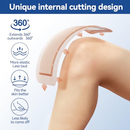 Dimora Silicone Ultra Absorbent Dressing Pads - Adhesive Wound Bandage with Gentle Border, Waterproof Soft Gauze for Post Surgical and Bed Sore Exudate Management 4"X 8" 10 Count - size: 4"x 8" - 10 pcs