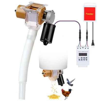 Automatic Chicken Feeder with Timer, Duck Feeder