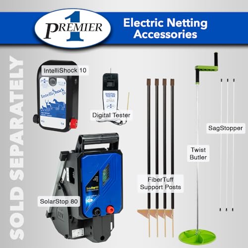 Premier 1 PoultryNet® Electric Fence for Chickens – 48"H x 164'L