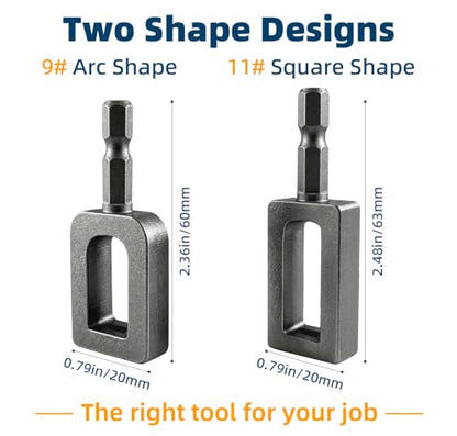 Wire Twister Tool for Drill, Electric Wire Twisting Tool with 1/4" Hex Shank for Fencing, Rebar Tying, and Construction﻿