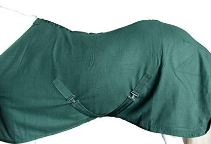 Derby Originals Classic Fleece Cooler All Season Sheet & Blanket Liner - color: Hunter Green, size: 72"