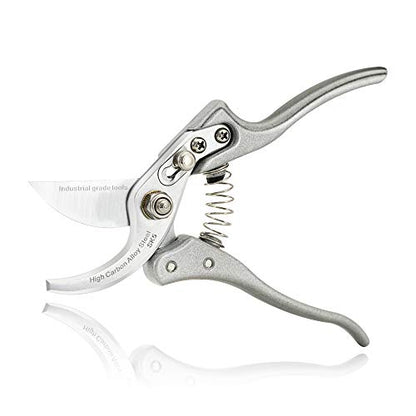 TONMA 8.1" Pruning Shears, Made in Japan, Garden Scissors & Clippers, TP-1 | 1" Cut Capacity, Heavy-Duty Bypass Pruning Shears for Gardening, Japanese Hand Pruners Loppers with Ergonomic Comfort Handles - size: 8.1 inches