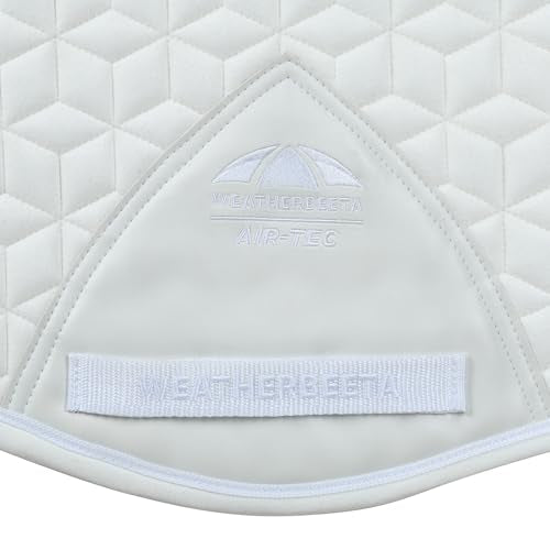 WeatherBeeta Suede Elite Air-Tec All Purpose Saddle Pad - color: White
