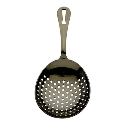 Barfly , Julep Strainer, Gun Metal Black - color: Gun Metal Black