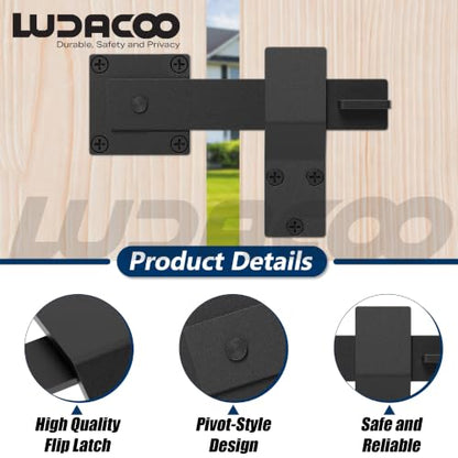 6" Extended Farm Flip Gate Latch