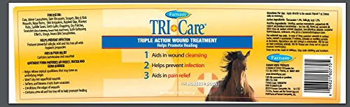 Farnam Triple Action Wound Treatment | For Horses, Ponies and Dogs | 14 oz - size: 14 oz