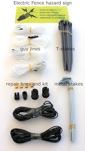Fence Energizer with Electric Poultry Netting