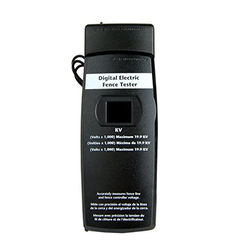 Zareba Digital Electronic Fence Tester - DEFT - Electric Fence Tester with Backlit Display - Convenient Pocket Size