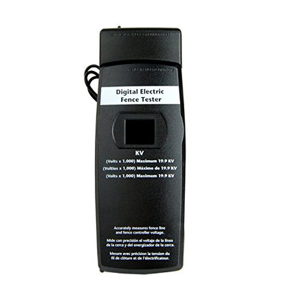Zareba Digital Electronic Fence Tester - DEFT - Electric Fence Tester with Backlit Display - Convenient Pocket Size